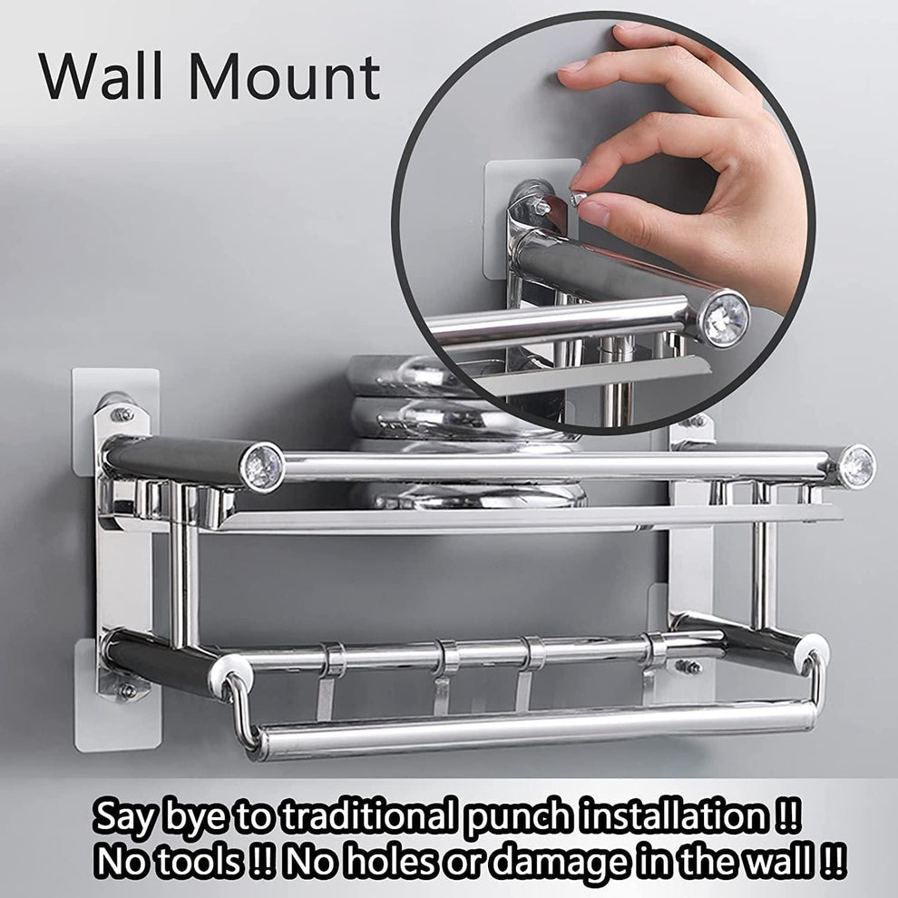 Transparent Reusable Adhesive Wall & Screw Hooks Order 10 Get 10 Free – Heavy Duty, No-Drill,