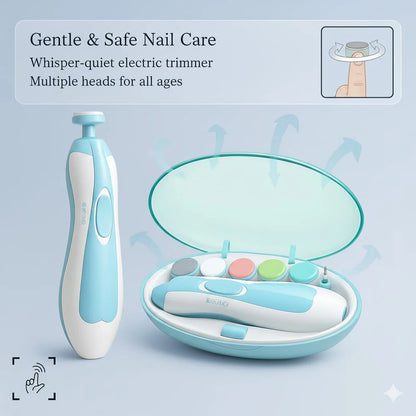 Electric Baby Nail Trimmer | Safe & Gentle Nail Care